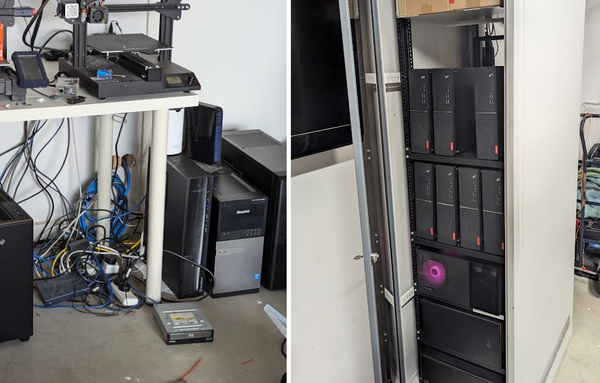 How I went from “a couple of servers” to “a full rack in my garage”